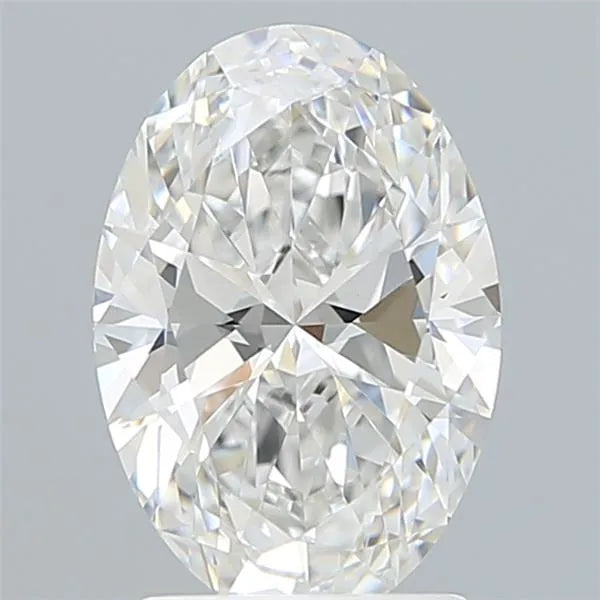 2.20ct Oval Lab Grown Diamond (Colour E, Clarity VVS2, IGI Certified)