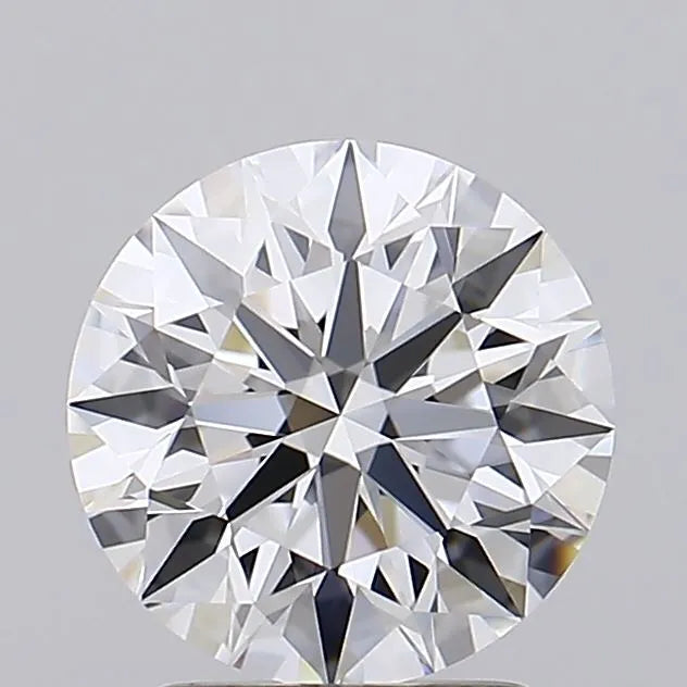 2.23ct Round Lab Grown Diamond (Colour D, Clarity IF, Cut ID, IGI Certified)