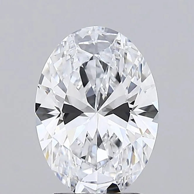 2.25ct Oval Lab Grown Diamond (Colour D, Clarity VVS1, IGI Certified)