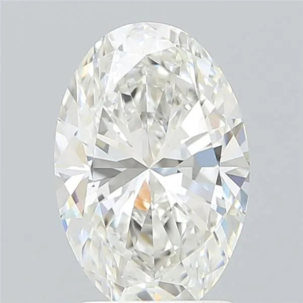 2.27ct Oval Lab Grown Diamond (Colour F, Clarity VVS2, IGI Certified)