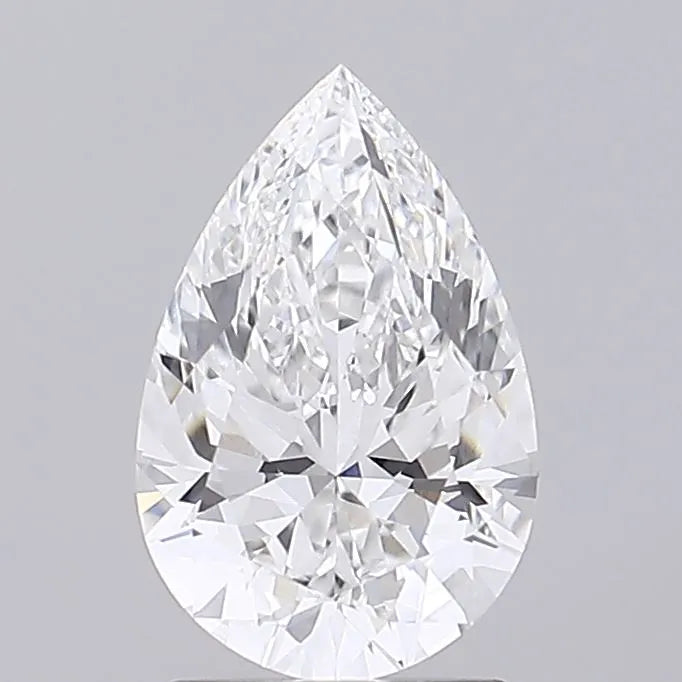 2.30ct Pear Lab Grown Diamond (Colour D, Clarity VVS1, IGI Certified)
