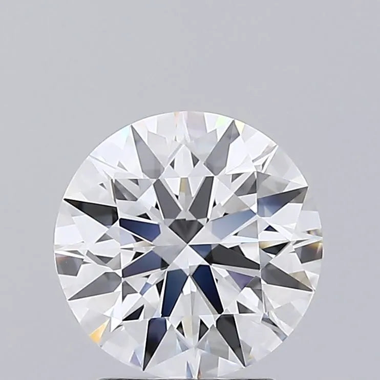2.31ct Round Lab Grown Diamond (Colour D, Clarity IF, Cut ID, IGI Certified)