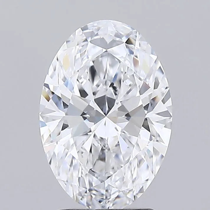2.35ct Oval Lab Grown Diamond (Colour D, Clarity IF, IGI Certified)