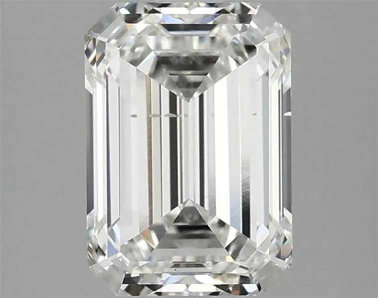 2.39ct Emerald Lab Grown Diamond (Colour F, Clarity SI1, IGI Certified)