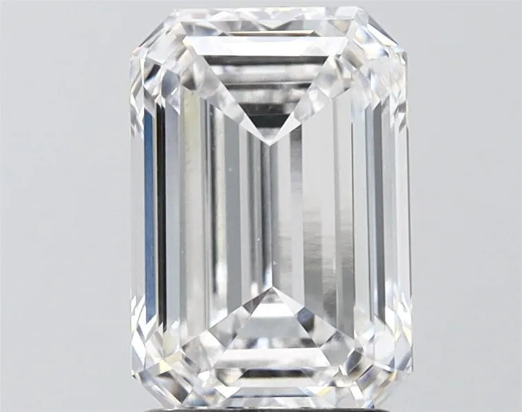 2.41ct Emerald Lab Grown Diamond (Colour D, Clarity VVS1, IGI Certified)