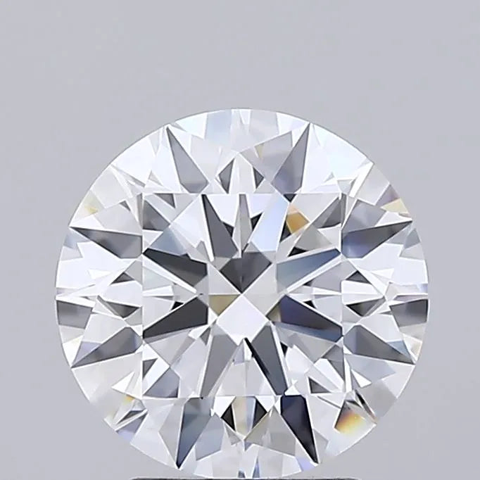 2.44ct Round Lab Grown Diamond (Colour D, Clarity IF, Cut ID, IGI Certified)
