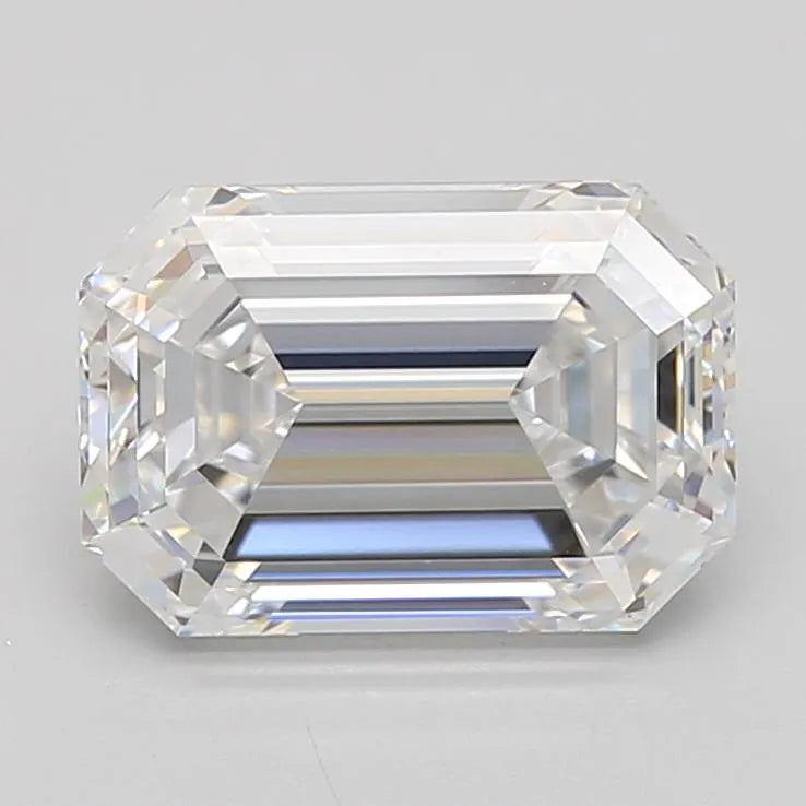 2.45ct Emerald Lab Grown Diamond (Colour D, Clarity VVS1, GIA Certified)