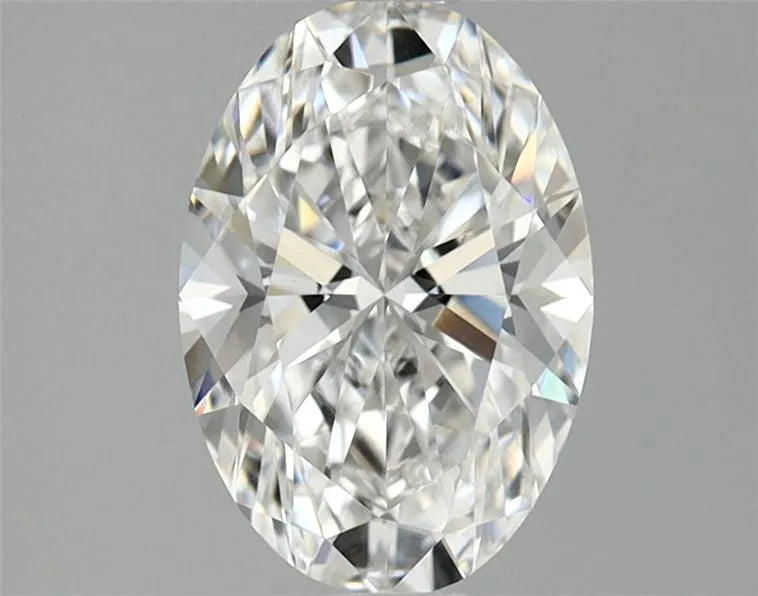 2.45ct Oval Lab Grown Diamond (Colour F, Clarity VVS2, IGI Certified)