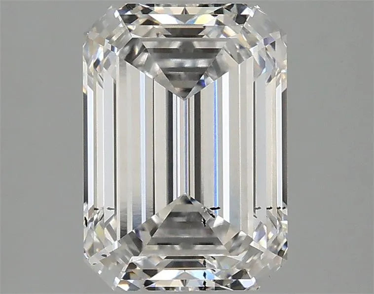 2.47ct Emerald Lab Grown Diamond (Colour E, Clarity SI1, IGI Certified)