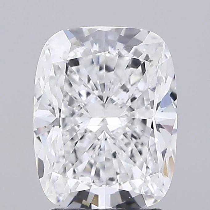 2.50ct Cushion modified Lab Grown Diamond (Colour D, Clarity VVS1, IGI Certified)