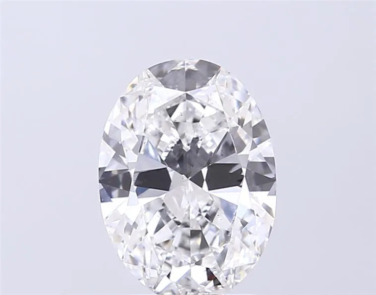 2.50ct Oval Lab Grown Diamond (Colour D, Clarity VS2, IGI Certified)