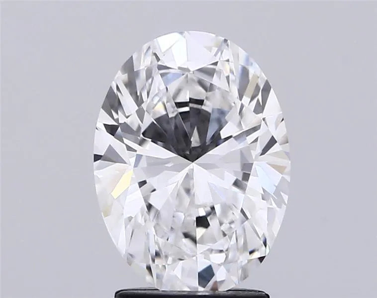 2.50ct Oval Lab Grown Diamond (Colour D, Clarity VVS1, IGI Certified)