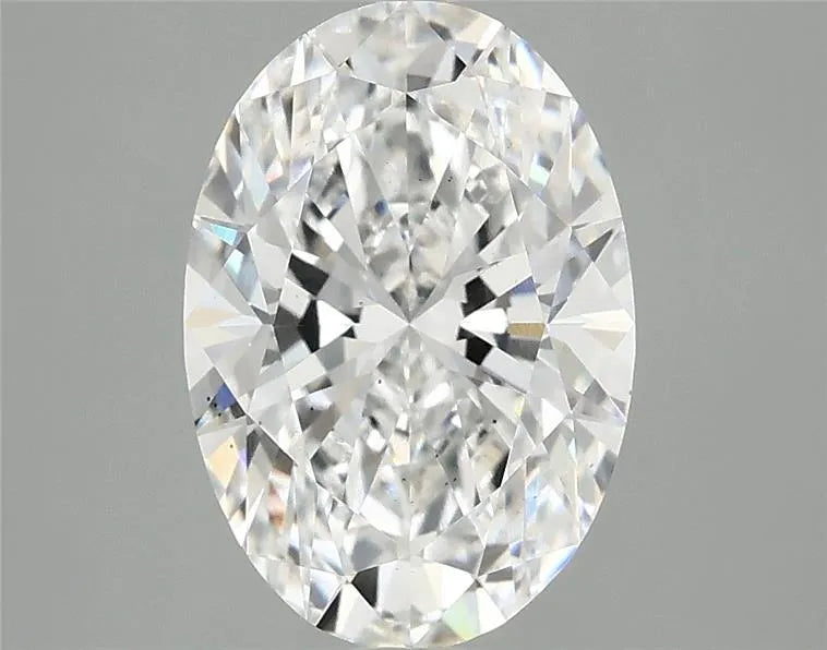 2.50ct Oval Lab Grown Diamond (Colour E, Clarity VS2, IGI Certified)