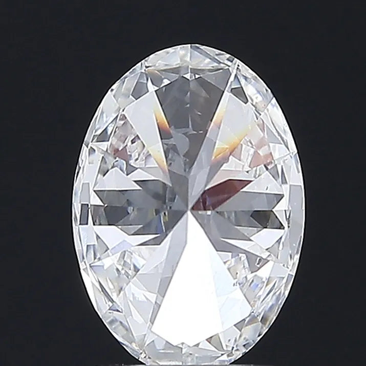 2.50ct Oval Lab Grown Diamond (Colour F, Clarity SI1, IGI Certified)