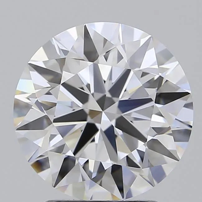 2.50ct Round Lab Grown Diamond (Colour D, Clarity IF, Cut ID, IGI Certified)