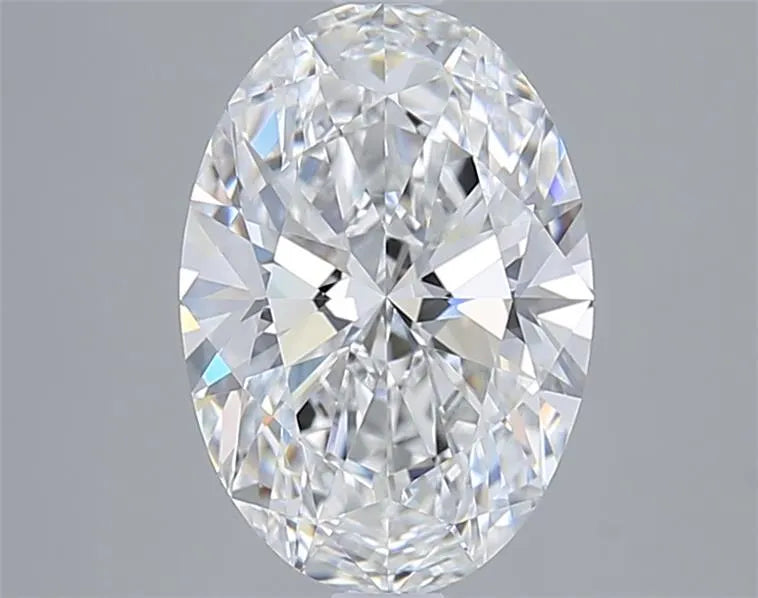 2.51ct Oval Lab Grown Diamond (Colour E, Clarity VVS1, GIA Certified)