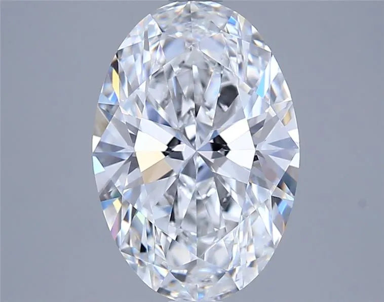2.51ct Oval Lab Grown Diamond (Colour E, Clarity VVS2, GIA Certified)
