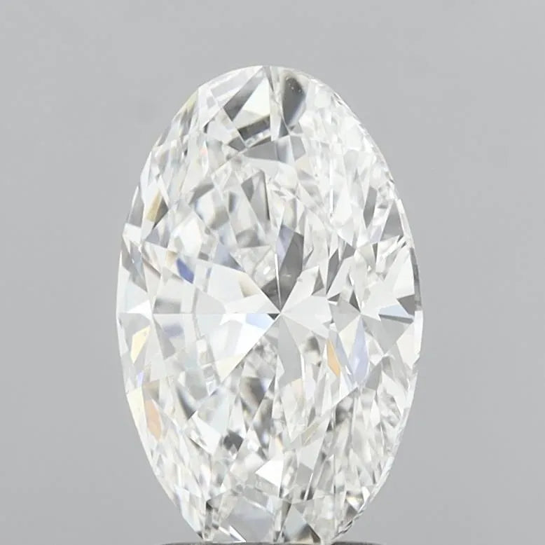2.51ct Oval Lab Grown Diamond (Colour E, Clarity VVS2, IGI Certified)