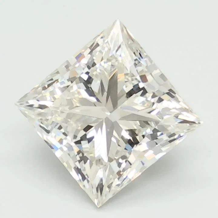 2.51ct Princess Lab Grown Diamond (Colour H, Clarity VVS2, Cut EX, IGI Certified)