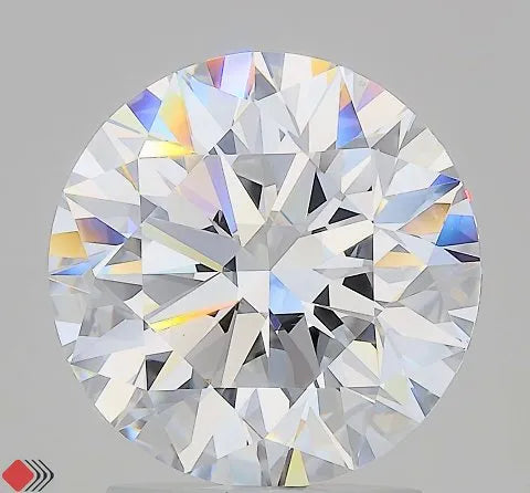 2.51ct Round Lab Grown Diamond (Colour D, Clarity VVS1, Cut ID, IGI Certified)