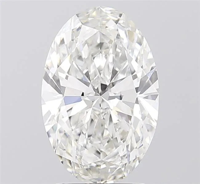 2.52ct Oval Lab Grown Diamond (Colour F, Clarity VVS2, IGI Certified)