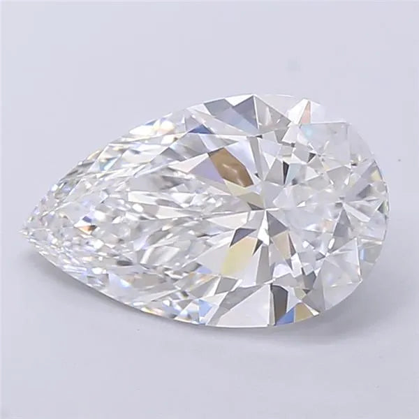 2.52ct Pear Lab Grown Diamond (Colour D, Clarity VS1, GIA Certified)