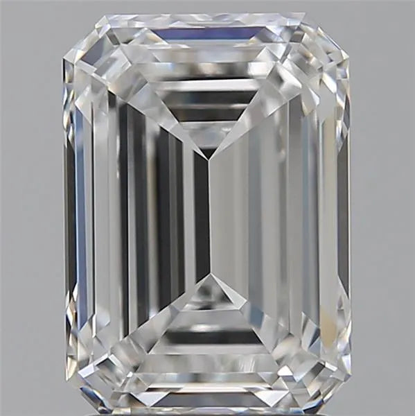 2.54ct Emerald Lab Grown Diamond (Colour D, Clarity VVS2, IGI Certified)