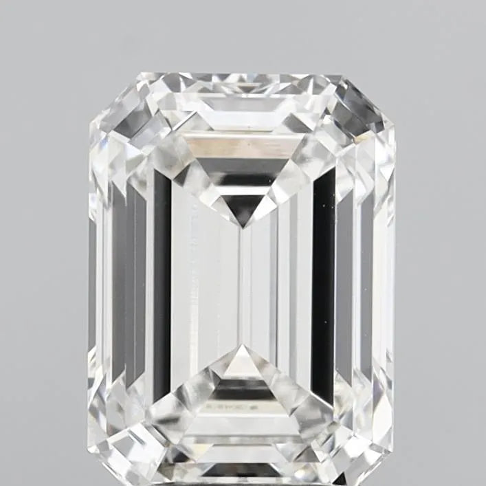 2.54ct Emerald Lab Grown Diamond (Colour E, Clarity VVS2, IGI Certified)
