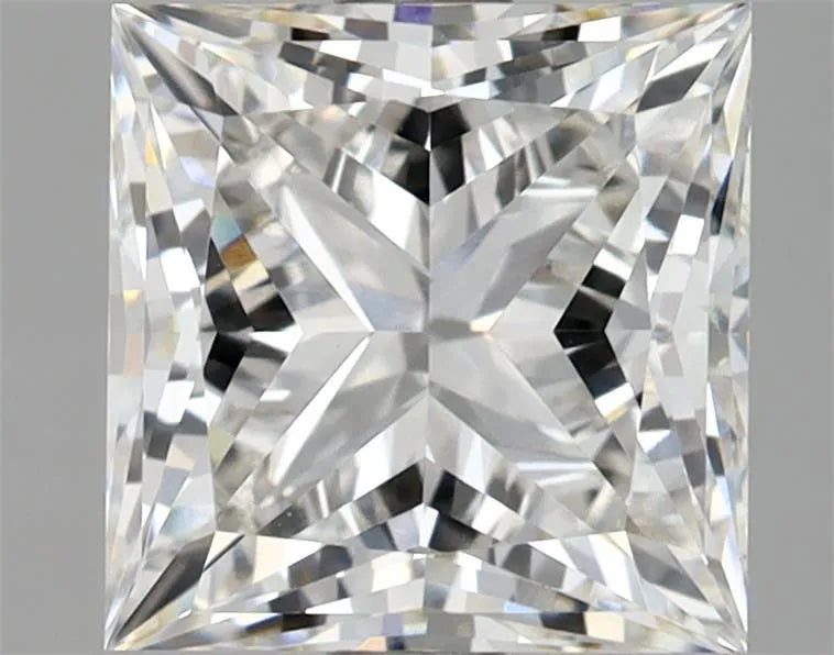 2.55ct Princess Lab Grown Diamond (Colour F, Clarity VVS2, IGI Certified)