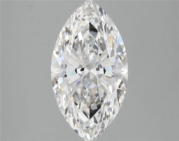 2.57ct Marquise Lab Grown Diamond (Colour E, Clarity VS2, IGI Certified)