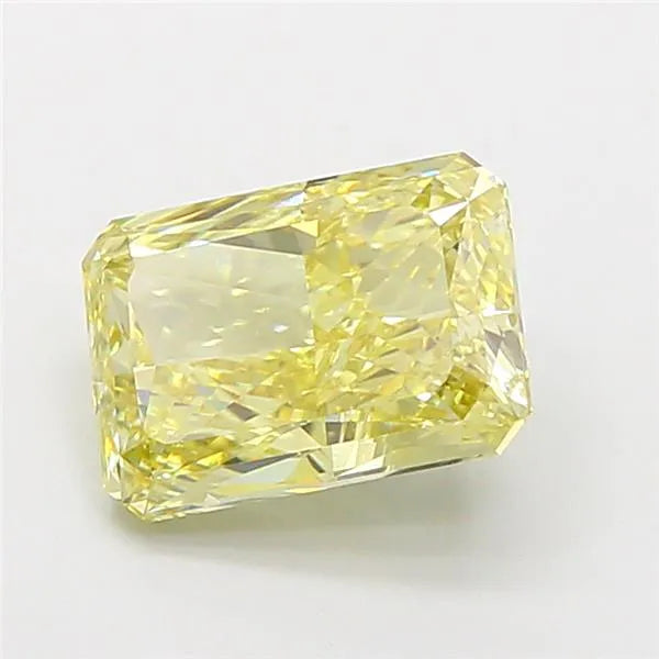 2.57ct Radiant Lab Grown Diamond (Colour Fancy Yellow, Clarity VVS2, IGI Certified)