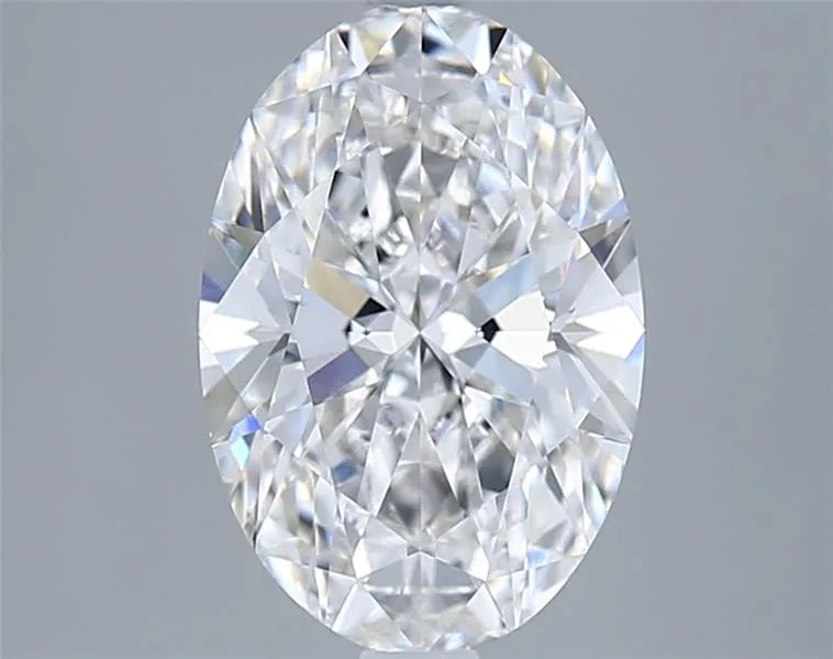 2.58ct Oval Lab Grown Diamond (Colour E, Clarity VVS1, IGI Certified)