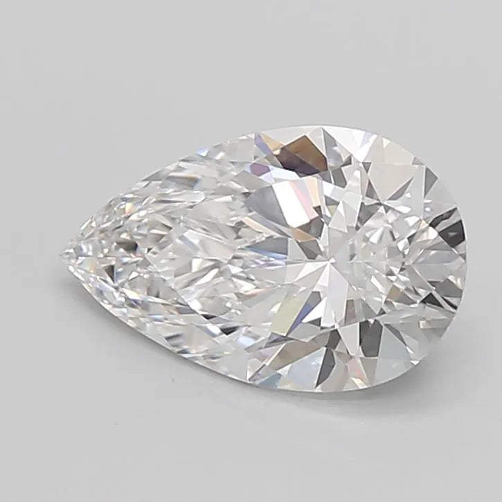 2.62ct Pear Lab Grown Diamond (Colour D, Clarity VVS1, Cut EX, IGI Certified)