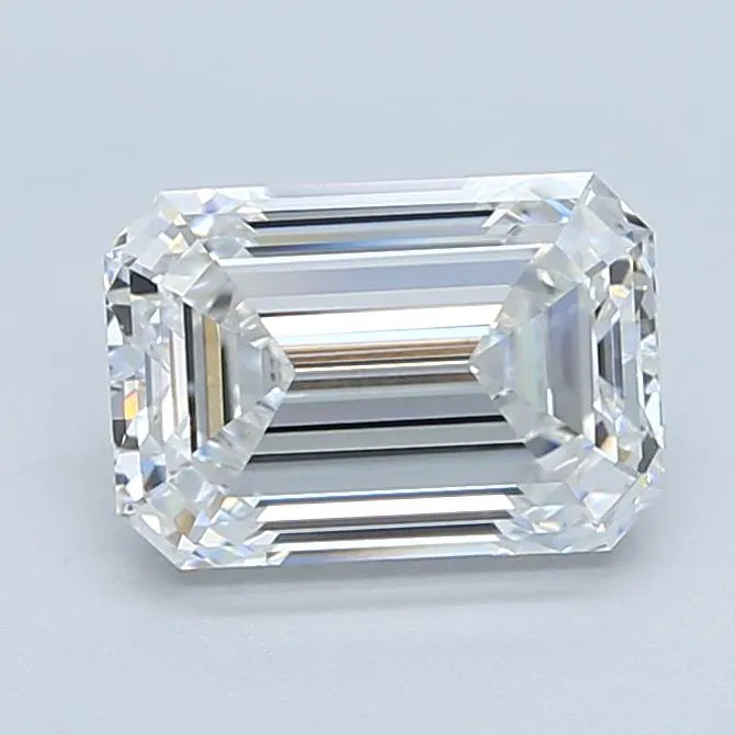 2.63ct Emerald Lab Grown Diamond (Colour E, Clarity VVS2, IGI Certified)