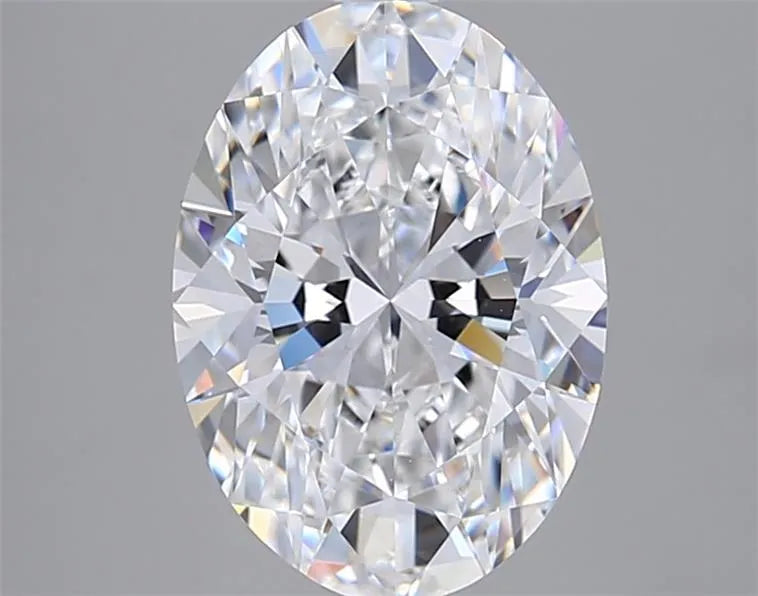 2.63ct Oval Lab Grown Diamond (Colour D, Clarity VVS1, IGI Certified)