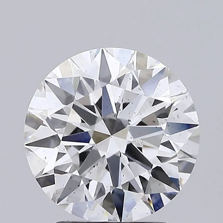 2.63ct Round Lab Grown Diamond (Colour F, Clarity SI1, Cut ID, IGI Certified)