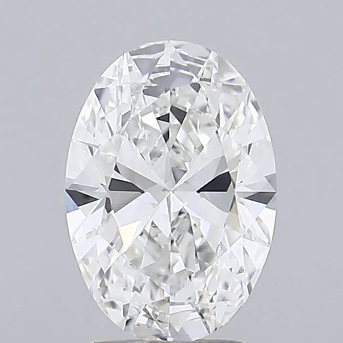 2.65ct Oval Lab Grown Diamond (Colour E, Clarity VVS2, IGI Certified)
