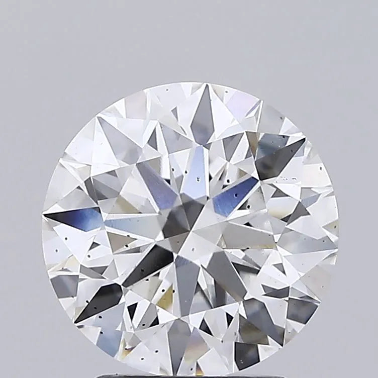 2.68ct Round Lab Grown Diamond (Colour E, Clarity SI1, Cut ID, IGI Certified)