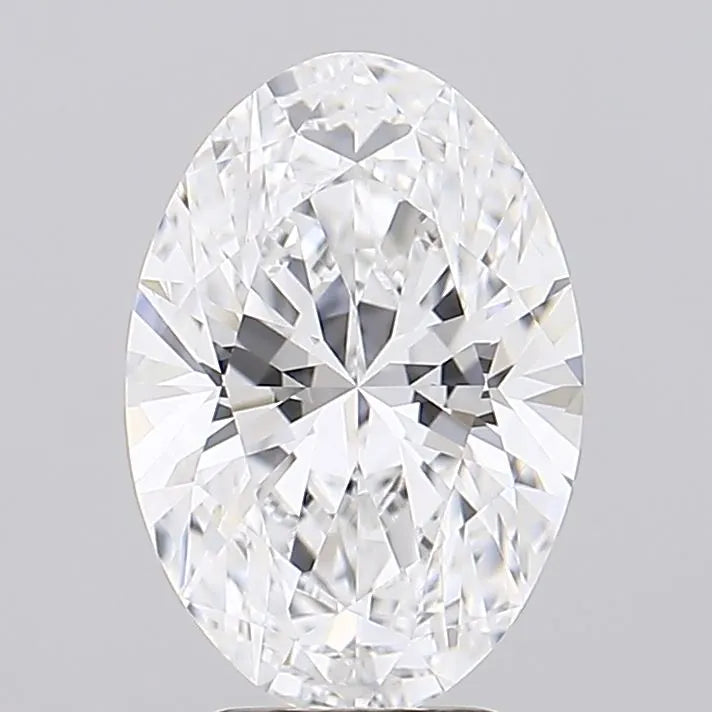 2.69ct Oval Lab Grown Diamond (Colour D, Clarity VVS1, IGI Certified)
