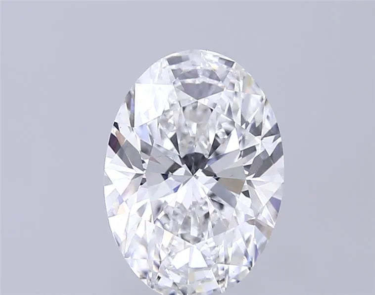 2.70ct Oval Lab Grown Diamond (Colour D, Clarity VS1, IGI Certified)