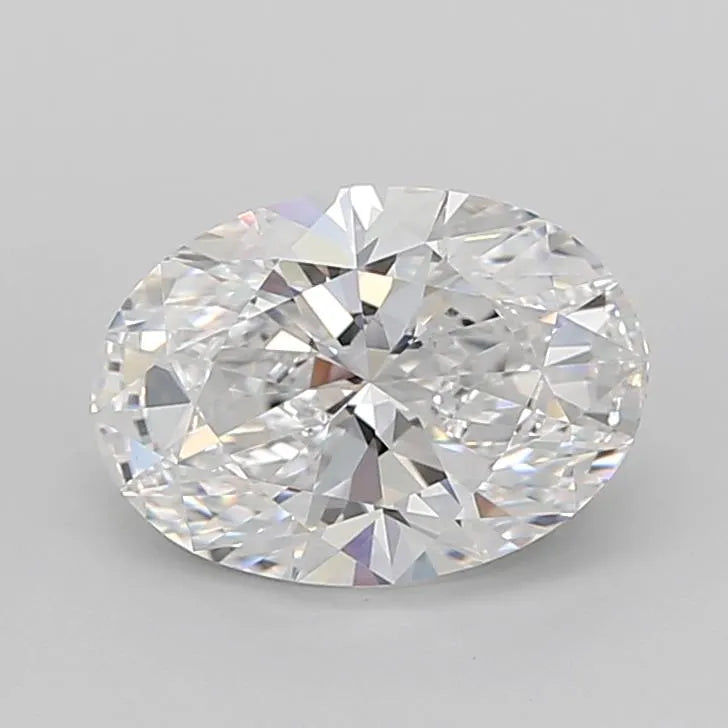 2.70ct Oval Lab Grown Diamond (Colour D, Clarity VVS1, Cut EX, IGI Certified)