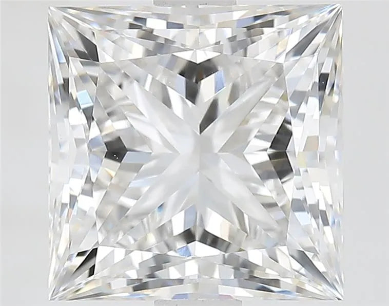 2.70ct Princess Lab Grown Diamond (Colour F, Clarity VVS2, IGI Certified)