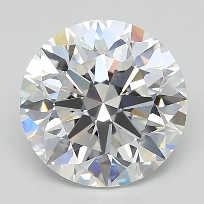 2.72ct Round Lab Grown Diamond (Colour E, Clarity VVS2, Cut ID, IGI Certified)
