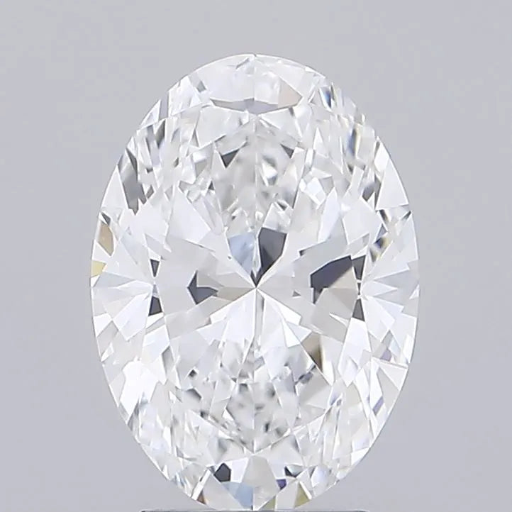 2.73ct Oval Lab Grown Diamond (Colour D, Clarity VVS1, IGI Certified)