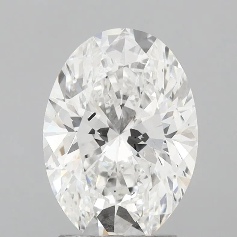 2.75ct Oval Lab Grown Diamond (Colour E, Clarity SI1, IGI Certified)