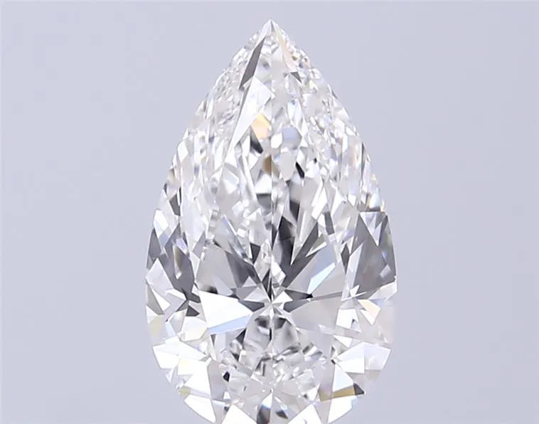 2.79ct Pear Lab Grown Diamond (Colour D, Clarity VVS1, IGI Certified)