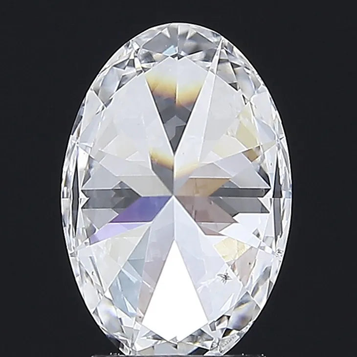 2.80ct Oval Lab Grown Diamond (Colour E, Clarity SI1, IGI Certified)