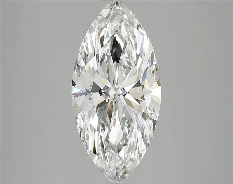 2.81ct Marquise Lab Grown Diamond (Colour F, Clarity VVS2, IGI Certified)