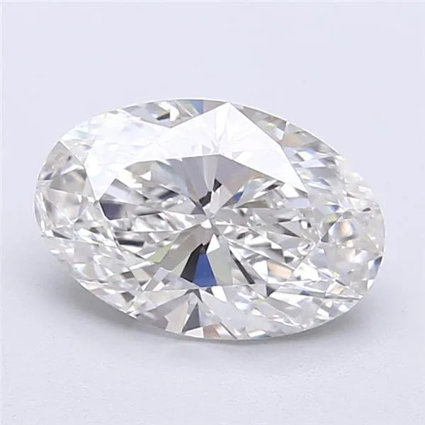 2.81ct Oval Lab Grown Diamond (Colour E, Clarity VVS2, IGI Certified)
