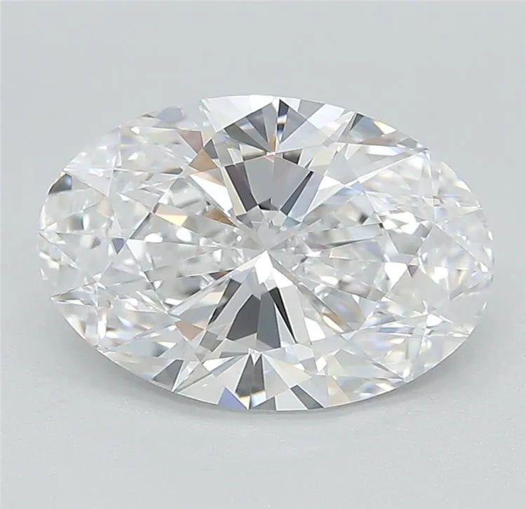 2.82ct Oval Lab Grown Diamond (Colour D, Clarity IF, Cut EX, IGI Certified)